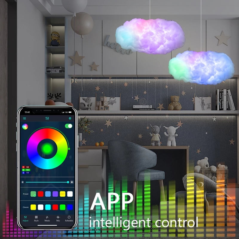 App-Controlled Music Sync Cloud Light
