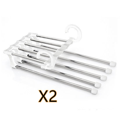 Multi-functional Stainless Steel Wardrobe Hanger