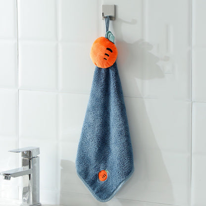 Hangable Cartoon Absorbent Bathroom Towels