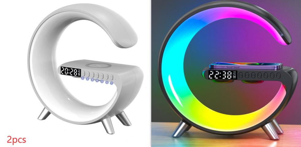 G Shaped Led Lamp Bluetooth Speaker