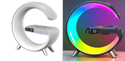 G Shaped Led Lamp Bluetooth Speaker