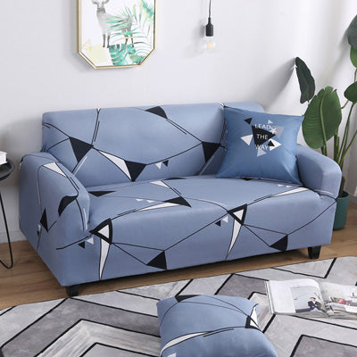 Printed Cushion Sofa Cover