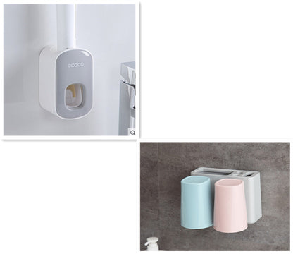 Automatic Toothpaste Holder Set