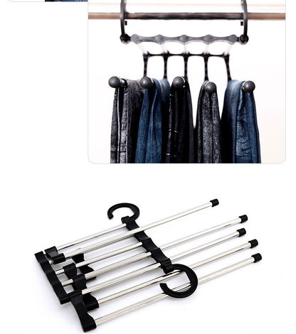 Multi-functional Stainless Steel Wardrobe Hanger