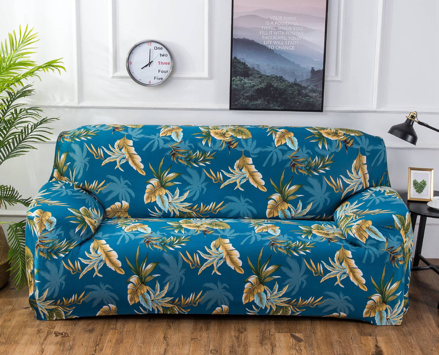 Printed Cushion Sofa Cover