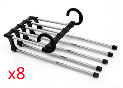 Multi-functional Stainless Steel Wardrobe Hanger