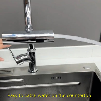 Universal Rotating Bubbler Splash-Proof Faucet