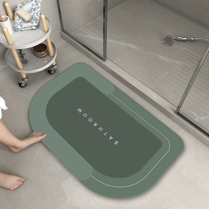 Sliding Door Floor Bathroom Foot Mat