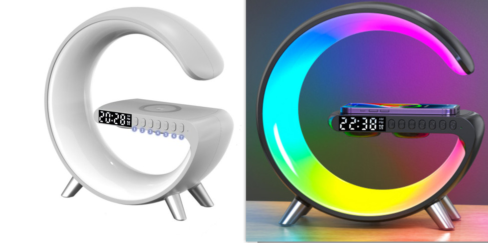 G Shaped Led Lamp Bluetooth Speaker