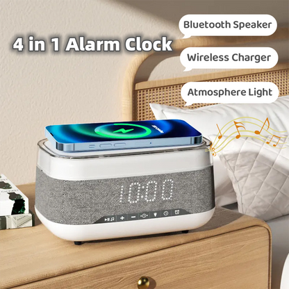 Versatile Bluetooth Speaker Alarm Clock