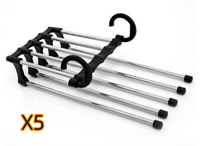 Multi-functional Stainless Steel Wardrobe Hanger