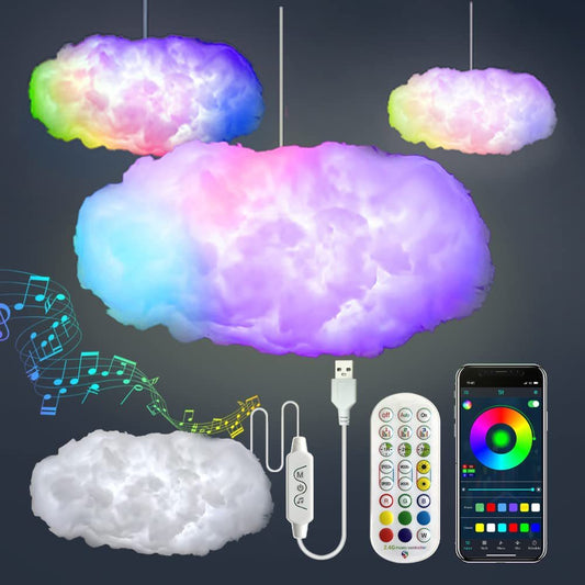 App-Controlled Music Sync Cloud Light