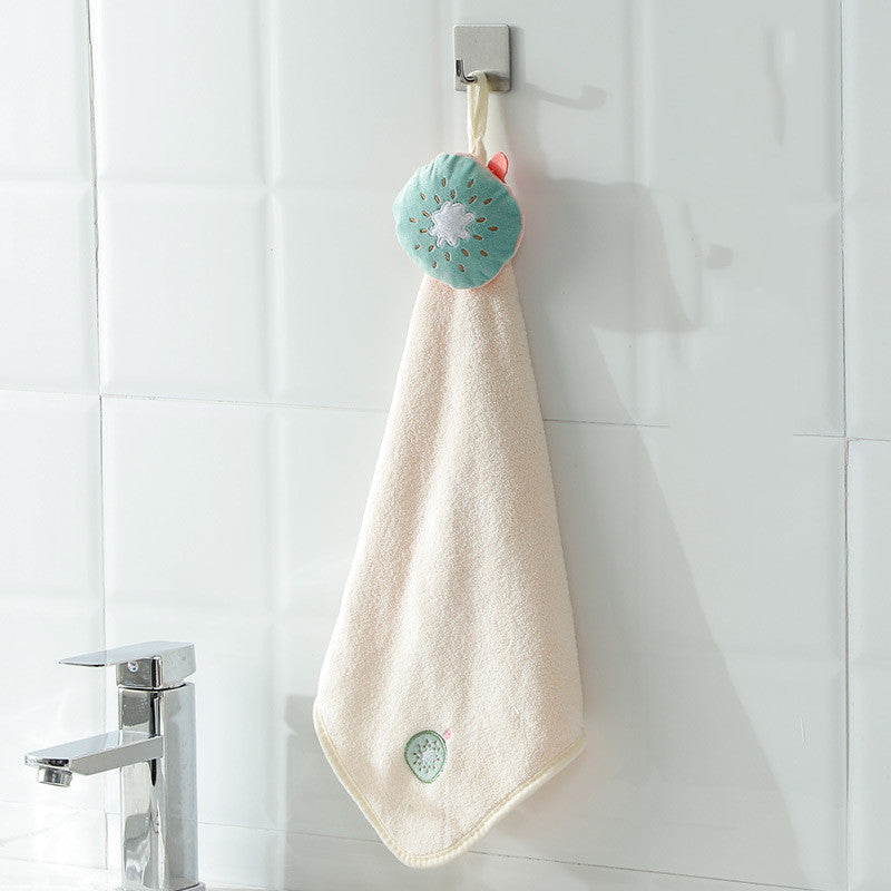 Hangable Cartoon Absorbent Bathroom Towels