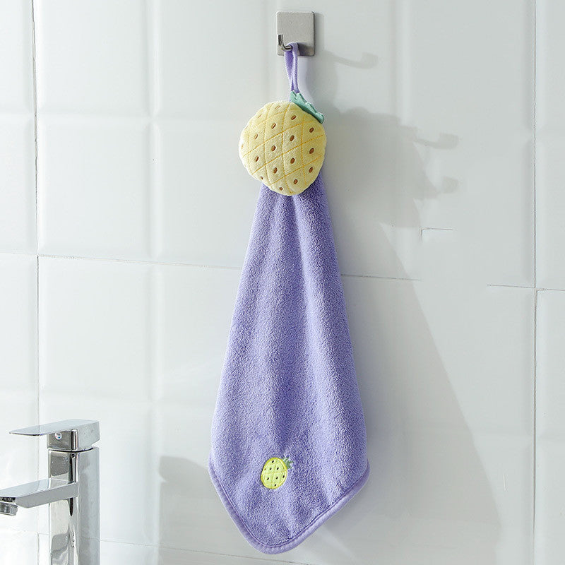 Hangable Cartoon Absorbent Bathroom Towels