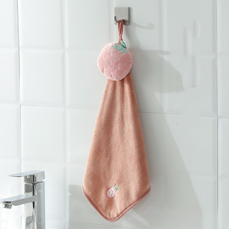 Hangable Cartoon Absorbent Bathroom Towels