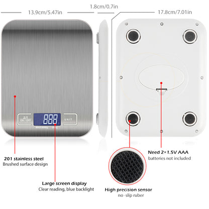 Digital Electronic Kitchen Food Scale