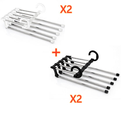 Multi-functional Stainless Steel Wardrobe Hanger