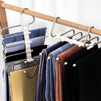 Multi-functional Stainless Steel Wardrobe Hanger