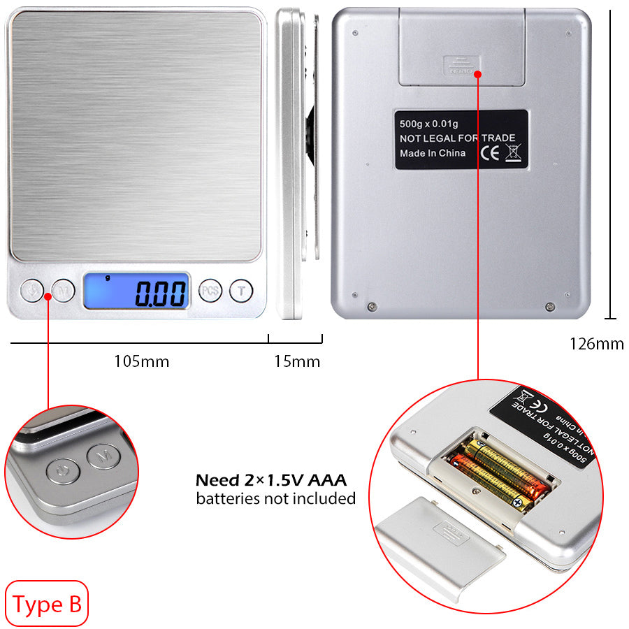 Digital Electronic Kitchen Food Scale