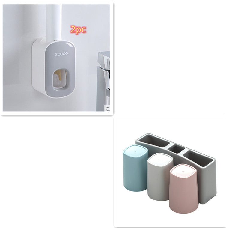 Automatic Toothpaste Holder Set