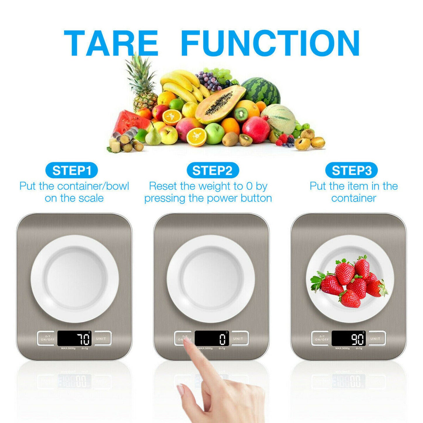 Digital Electronic Kitchen Food Scale