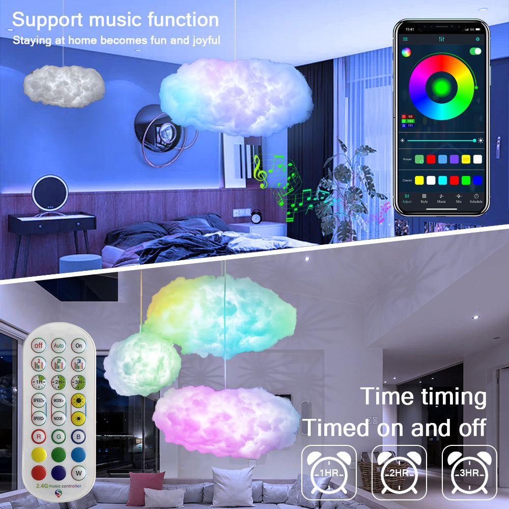 App-Controlled Music Sync Cloud Light